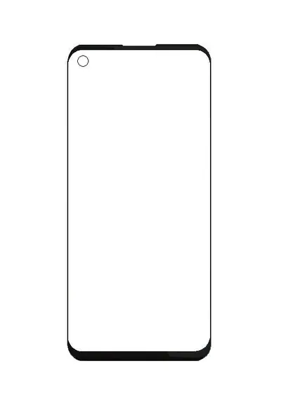 Front Glass for Motorola Moto G8 Power - Blue