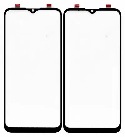 Front Glass for Motorola Moto G8 Power Lite - Blue