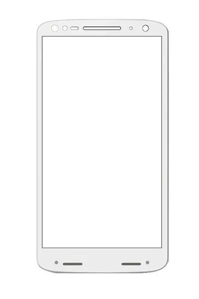 Front Glass for Motorola Droid Turbo 2 - White