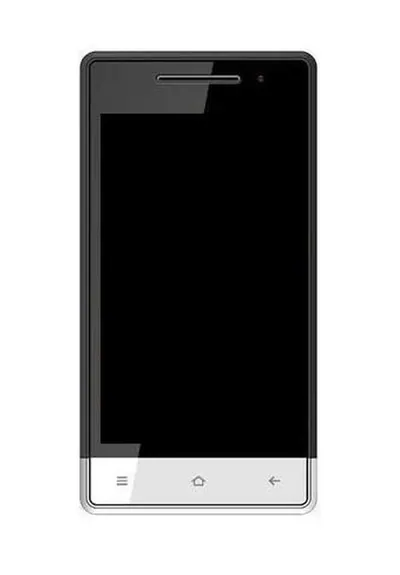 LCD Frame Middle Chassis for Karbonn A6 - Black