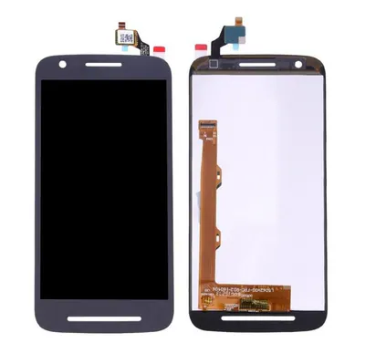 Display for Motorola Moto E3 Power - Black (Combo Folder)