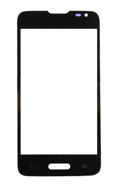 Front Glass for LG L65 D280 - Black