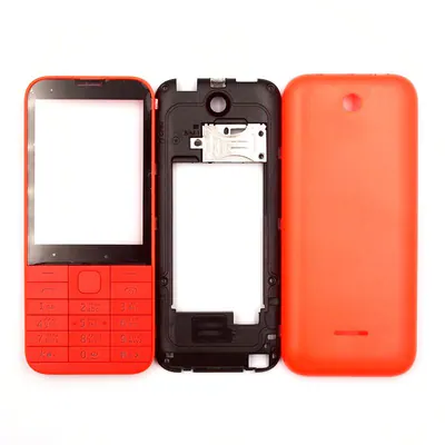 Full Body Housing for Nokia 225 RM-1012 - Red