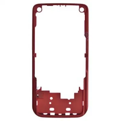 LCD Frame Middle Chassis for Nokia 5610 XpressMusic - Red