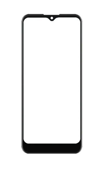 Front Glass for Nokia C5 Endi - Blue