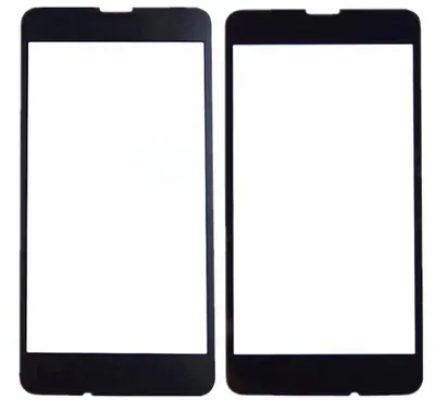 Front Glass for Nokia Lumia 630 - Black