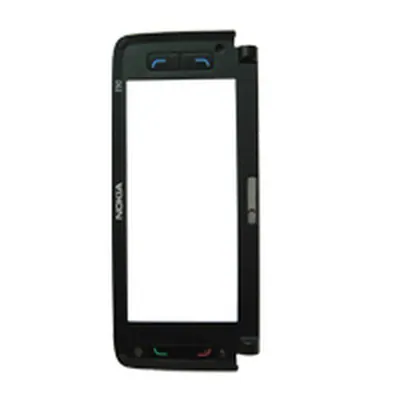 LCD Frame Middle Chassis for Nokia E90 - Black