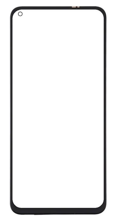 Front Glass for Vivo Y70t - Blue