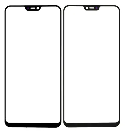 Front Glass for Vivo V9 - Blue