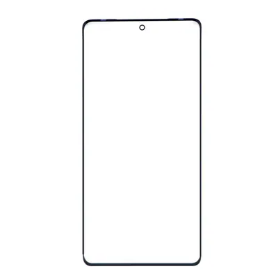 Front Glass for Vivo T2 4G - Black
