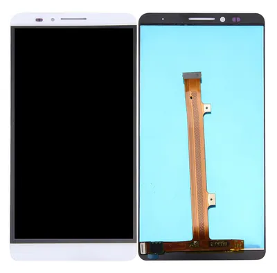 Display for Huawei Ascend Mate7 - White (Combo Folder)