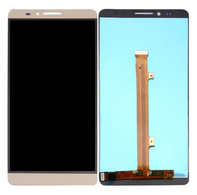 Display for Huawei Ascend Mate7 Monarch - Gold (Combo Folder)