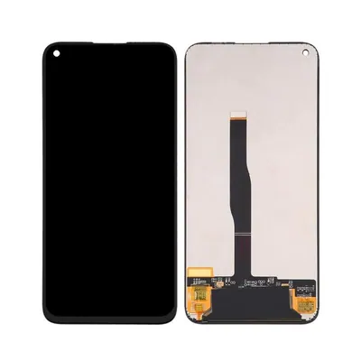 Display for Huawei P40 lite - Blue (Combo Folder)
