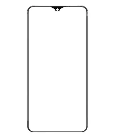 Front Glass for Xiaomi Mi 9 Explorer - Black