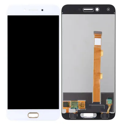 Display for Oppo A77 - Gold (Combo Folder)