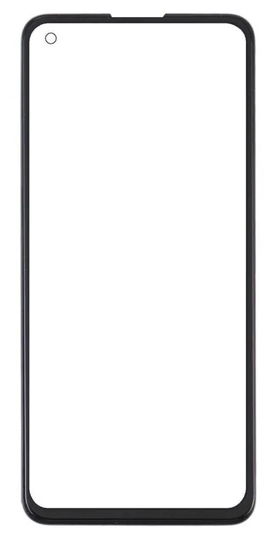 Front Glass for Oppo Reno5 K - Blue