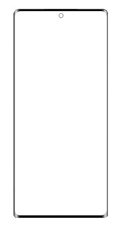 Front Glass for Honor 60 SE - Blue