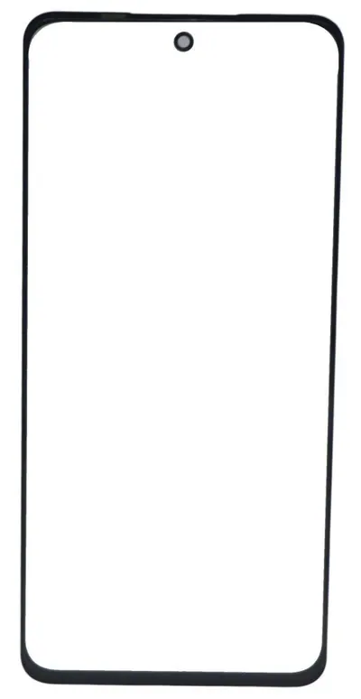 Front Glass for Realme 11x 5G - Black