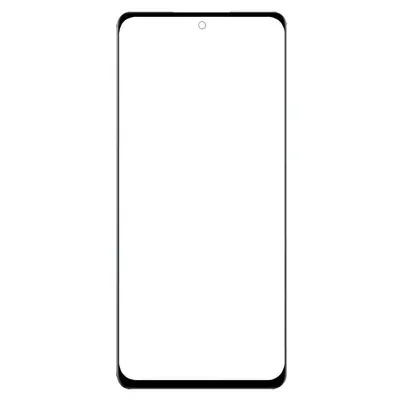 Front Glass for Realme 12 Lite - Black