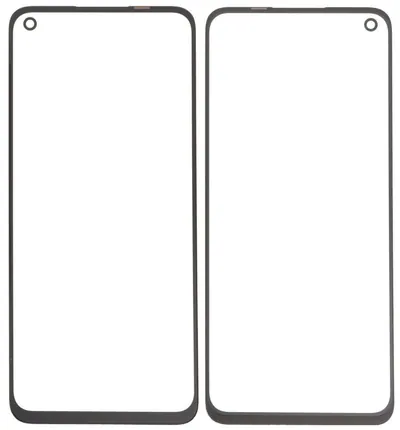 Front Glass for Realme 9i - Blue