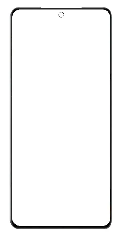 Front Glass for Realme Neo7 SE - Blue