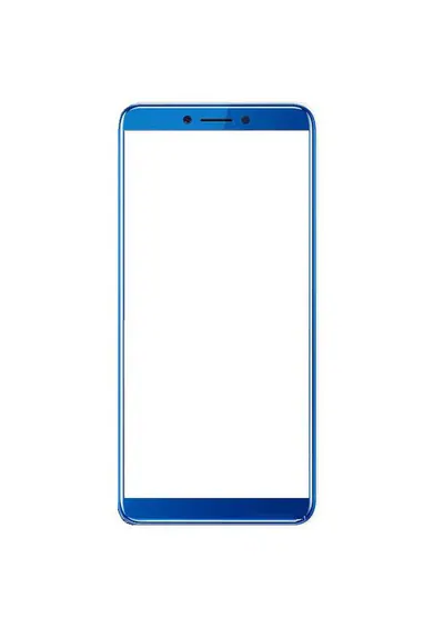Front Glass for Lenovo K5 - Blue