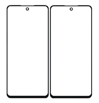 Front Glass for Tecno Camon 17 - Black