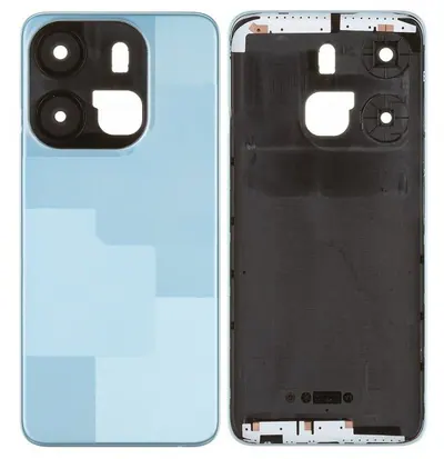Back Panel Cover for Tecno Pop 7 - Blue