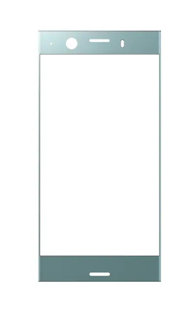 Front Glass for Sony Xperia XZ1 Compact - Blue