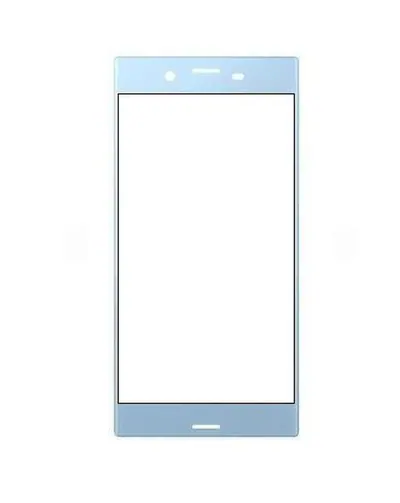Front Glass for Sony Xperia XZs - Blue