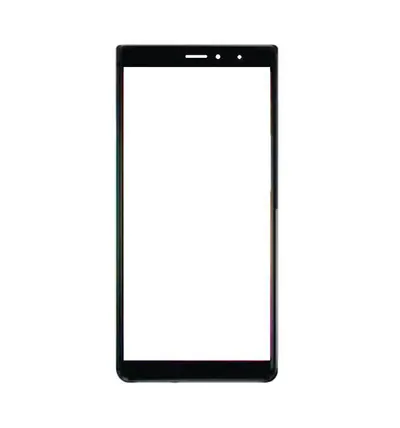 Front Glass for BlackBerry Evolve X - Black