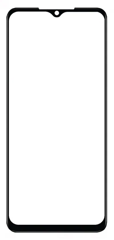 Front Glass for Itel P40 - Blue