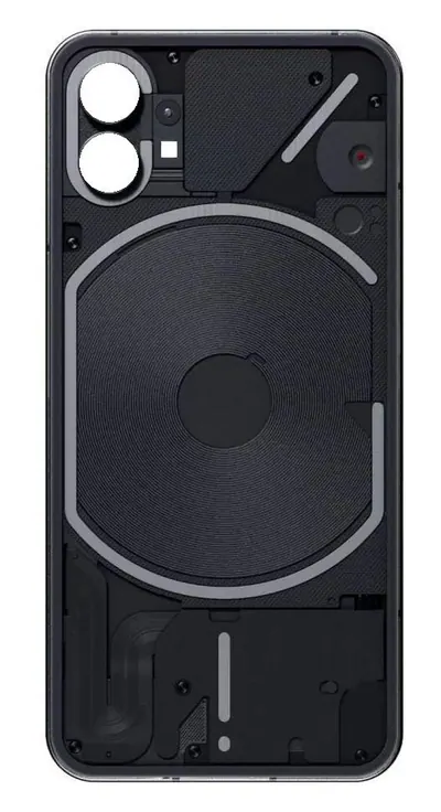 Back Panel Cover for Nothing phone 1 - Black