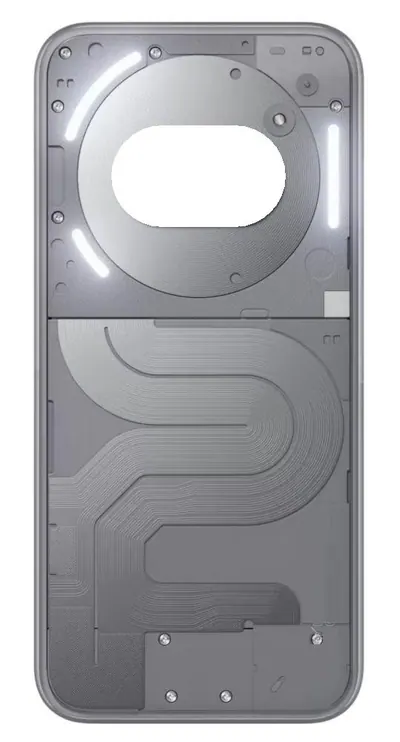 Back Panel Cover for Nothing Phone 2a Plus - Grey