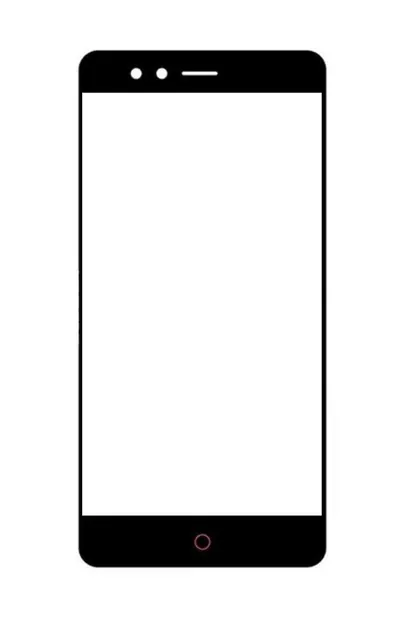 Front Glass for ZTE nubia Z17 miniS - Sky