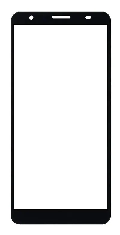 Front Glass for ZTE Avid 579 - Black