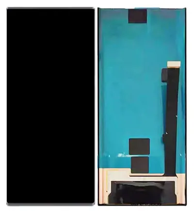 Display for ZTE Axon 40 Ultra - Gold (Combo Folder)