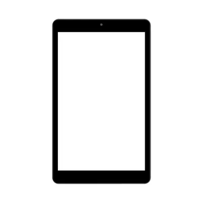 Front Glass for Alcatel 3T 8 - Blue