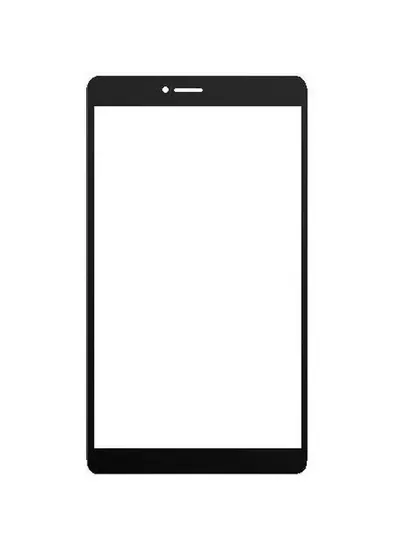 Front Glass for Alcatel Pixi 4 - 7 - Black