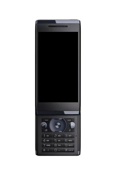 LCD Frame Middle Chassis for Sony Ericsson Aino - Black