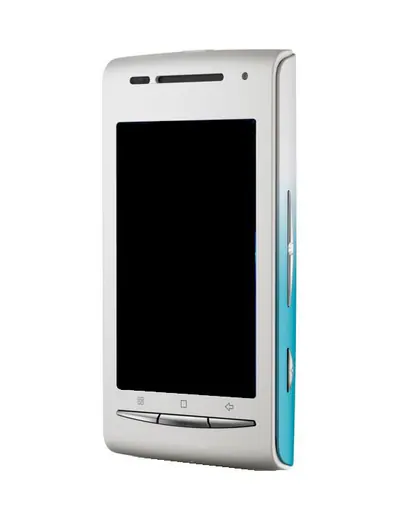 LCD Frame Middle Chassis for Sony Ericsson Xperia X8 - Blue