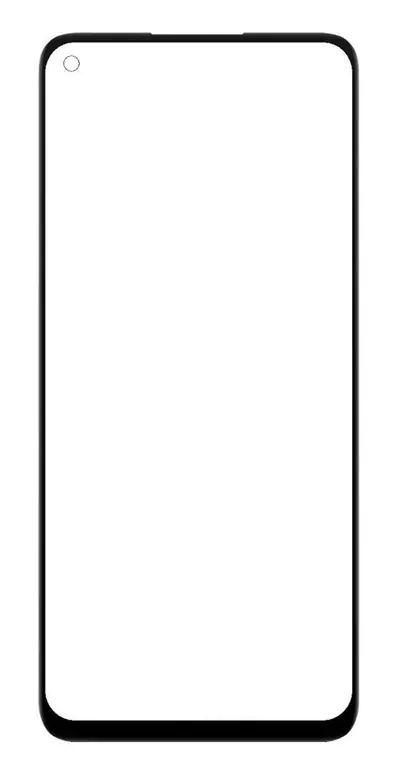 Front Glass for Oppo A96 4G - Blue