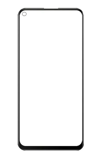 Front Glass for Vivo iQOO U1 - Blue