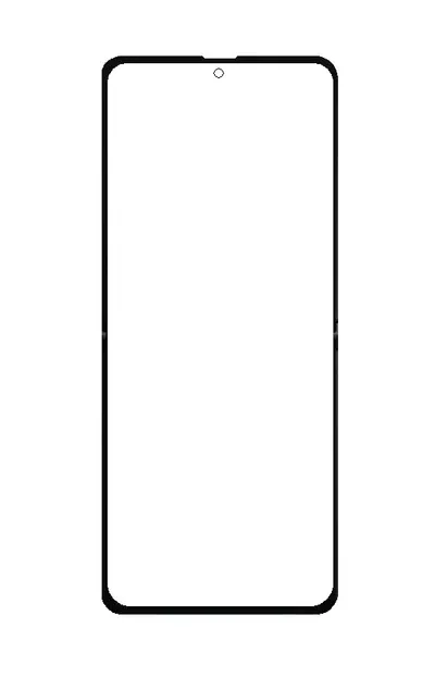 Front Glass for Samsung Galaxy Z Flip 5G - Grey