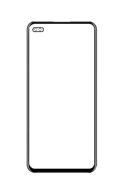 Front Glass for Huawei nova 6 5G - Red