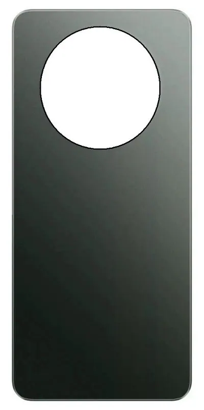 Back Panel Cover for Realme C65 5G - Black