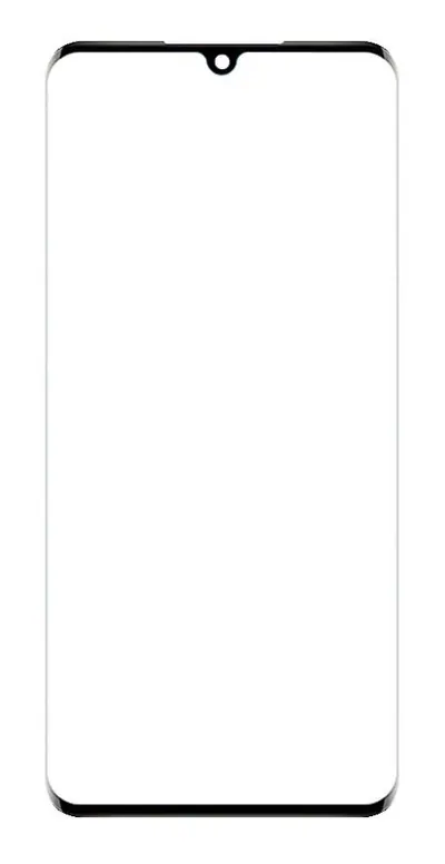 Front Glass for ZTE Blade 20 Pro 5G - Blue