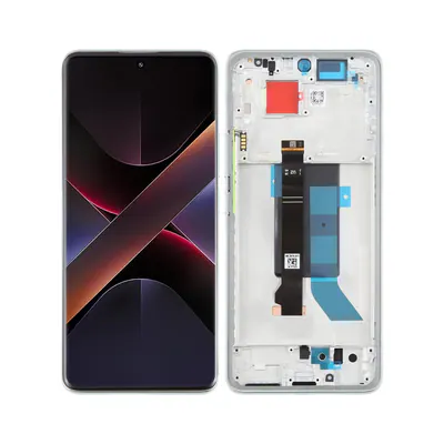 For Xiaomi Poco X7 5G AMOLED Original LCD Screen Digitizer Full Assembly with Frame (Green)