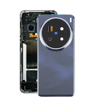 For vivo X200 Pro 5G Original Back Cover with Camera Lens Cover(Blue)