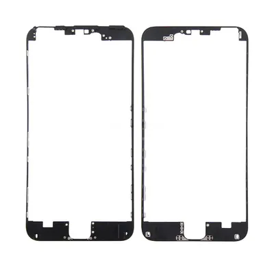 Front Housing LCD Frame for iPhone 6s Plus(Black)